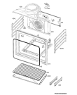 Схема №1 BP3013001M с изображением Микромодуль для электропечи Aeg 973944185912039